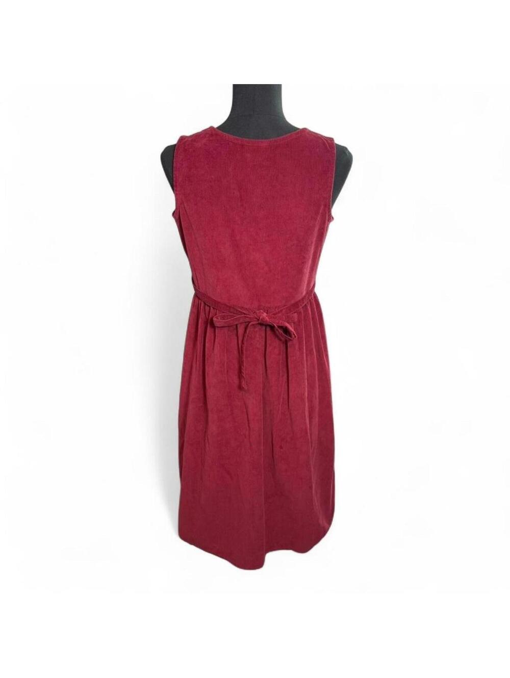 NWT Vermont Country Store Burgundy Corduroy Jumper size XS - Picture 2 of 8